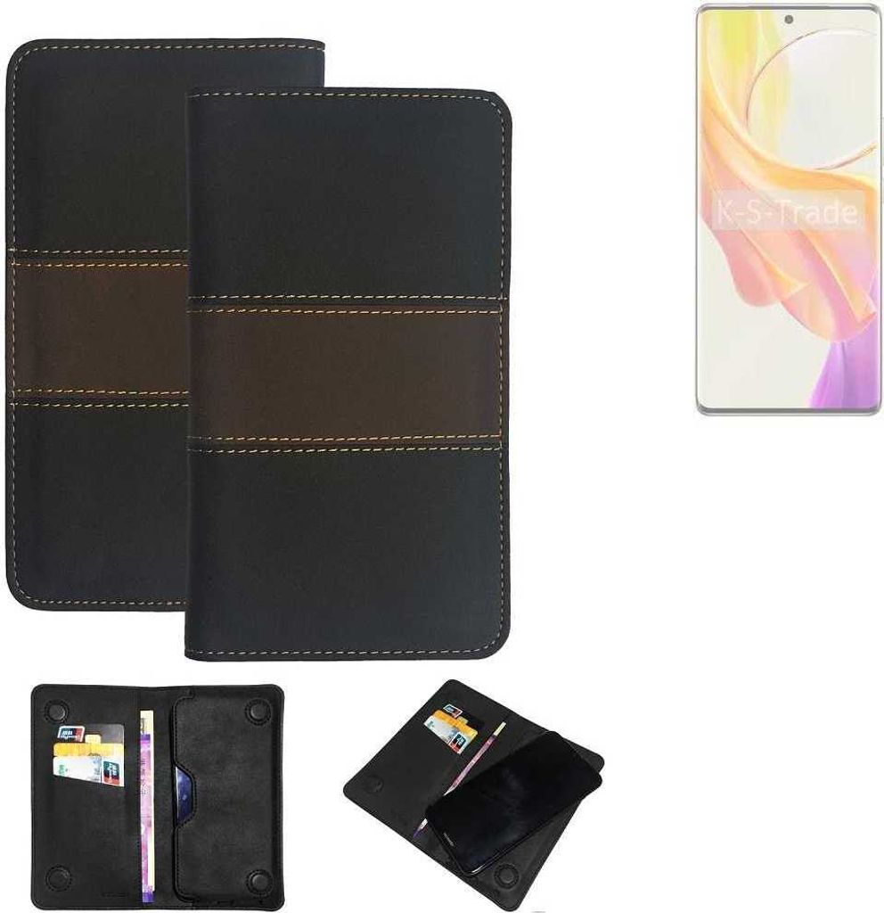 K-S-Trade Hülle Handyhülle kompatibel mit Vivo V29 Lite 5G Schutzhülle Walletcase Bookstyle Tasche Schutz Case Handytasche Wallet Cover Kunstleder