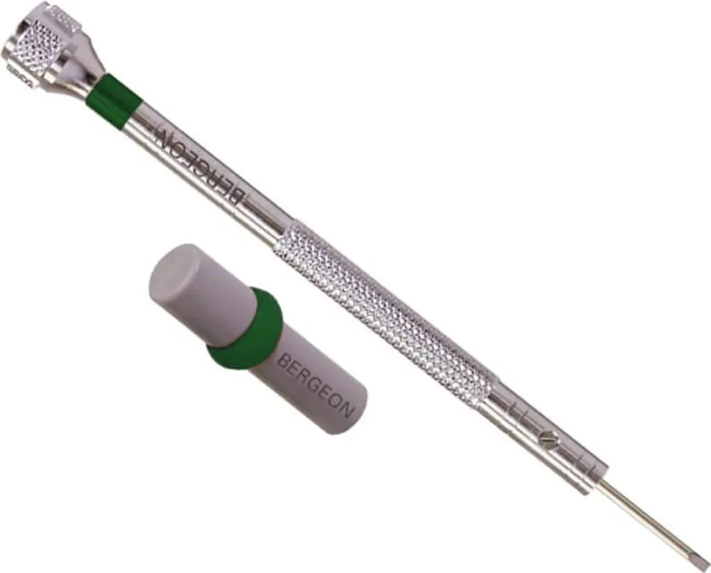 Cacciavite Bergeon 30080-J con lame di ricambio 2 00mm