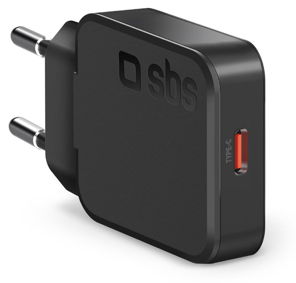 SBS Caricatore Da Muro 20W USB-C Ultra Slim, Adatto Per Immagine del prodotto 
