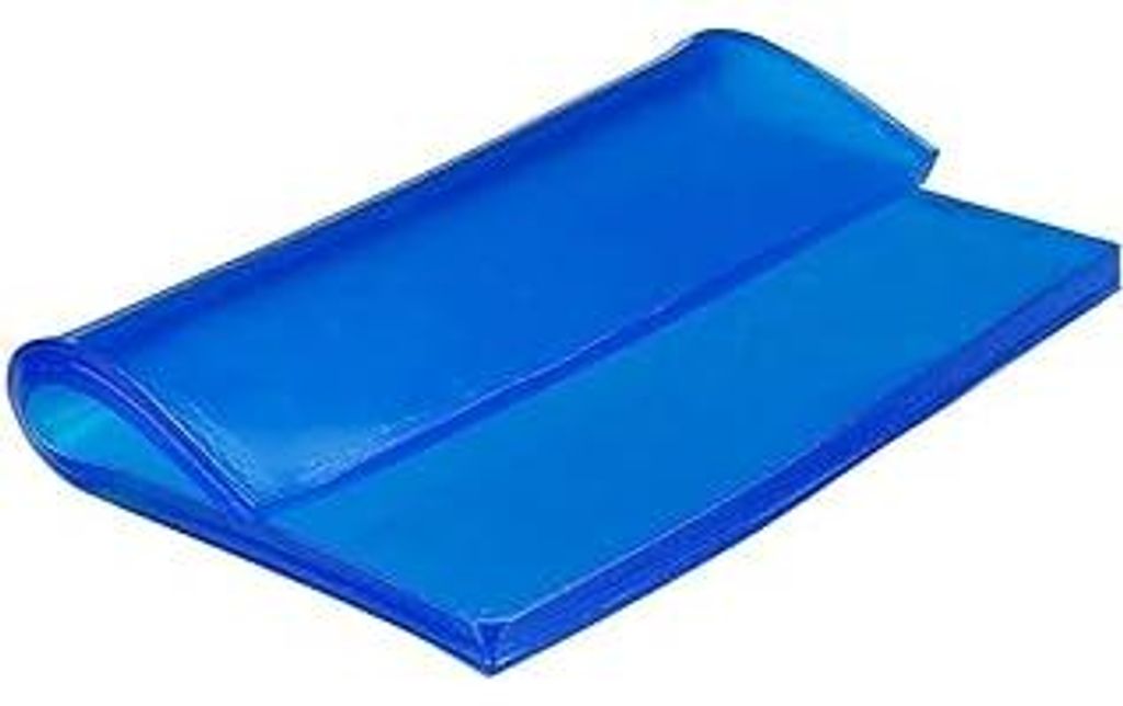 2CM Blau Motorrad Universal Sitz Kissen Gel Pad Cool Pad StoßDäMpfungs Matte DIY Cut Kissen A