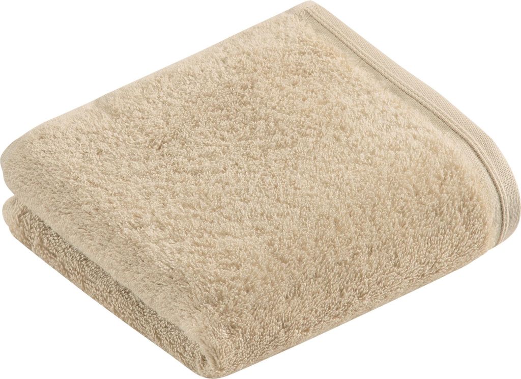 Vossen 118096 | Handtuch Vegan Life Gästetuch, 40 x 60 cm - Farbe: Tibet - Größe: 40 x 60 cm
