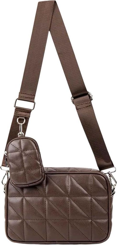 Eko, Handtasche Kamelie, Dunkelbraun