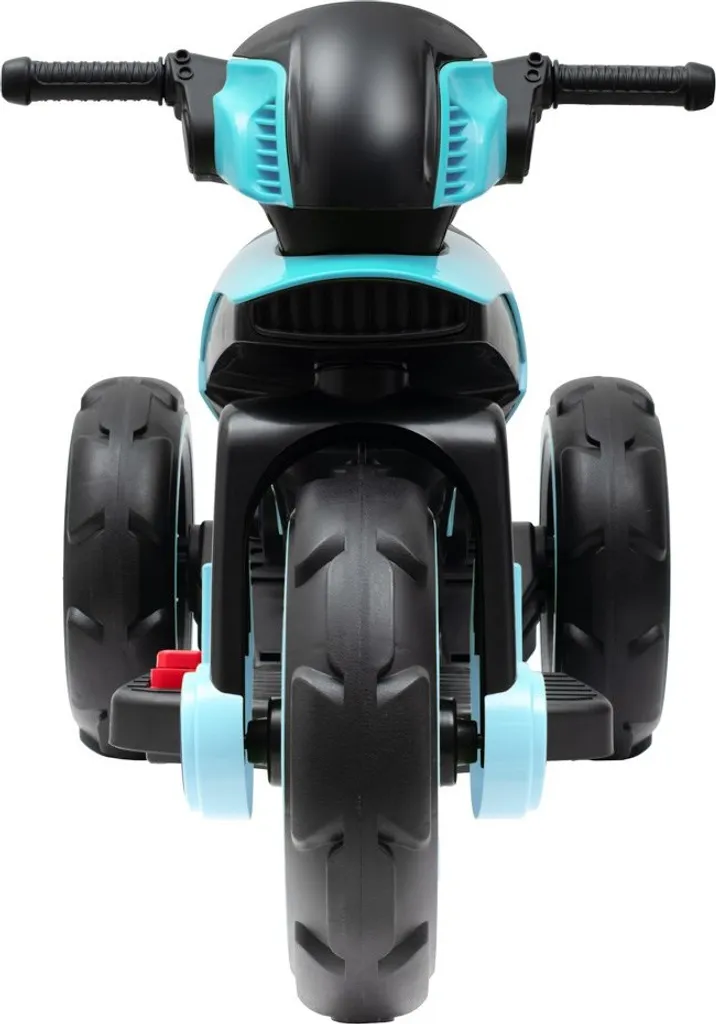 Moto électrique POLICE Baby Mix bleue : sirène et lumières pour enfant