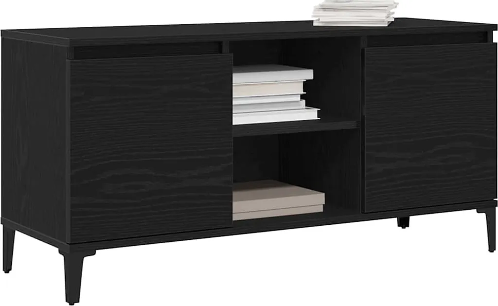 Mobile TV 102x35x50 Maison Exclusive - Rovere Nero Antimacchia - 3