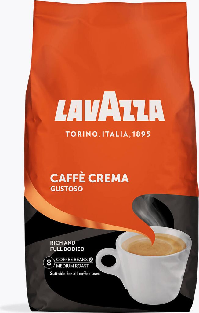 Lavazza Caffè Crema Gustoso | hele bonen | 1000g Productafbeelding 