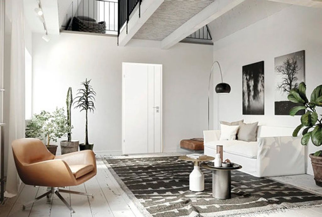 Pertura Zimmertür Caja 01 Weißlack RAL 9016 verkehrsweiß 86x198,5 cm Rechts ohne Schlüssellochbohrung