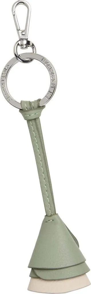 Marc O'Polo Jacky Keyring in Pelle Verde Salvia | Qualità Superiore