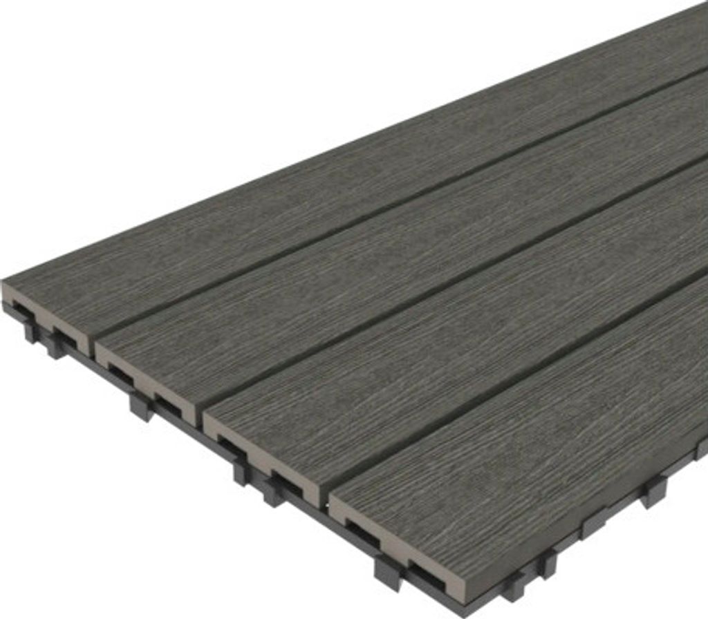 Konsta Dlaždice WPC 30.8x90.8 cm šedá Obrázek produktu 