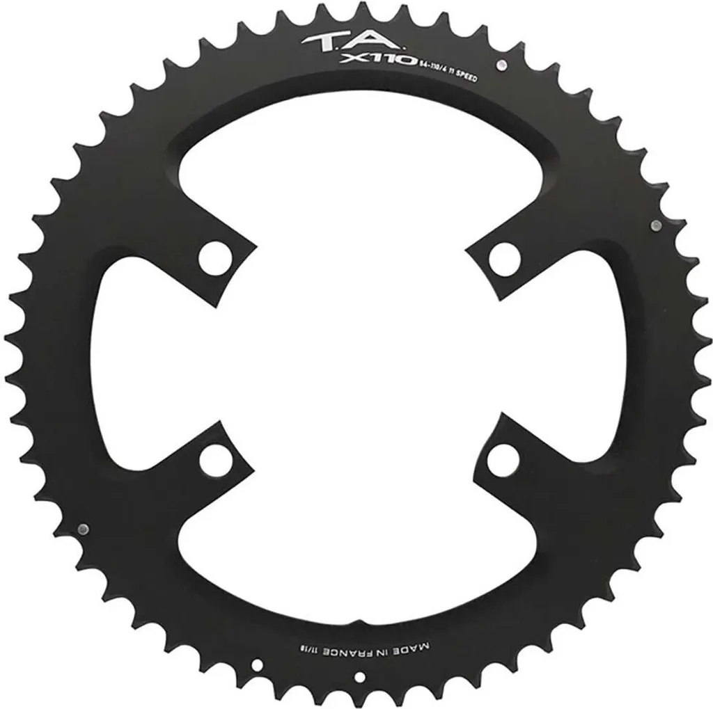 Plateau Extérieur 58 Dents Specialites TA Noir : Puissance et Fluidité