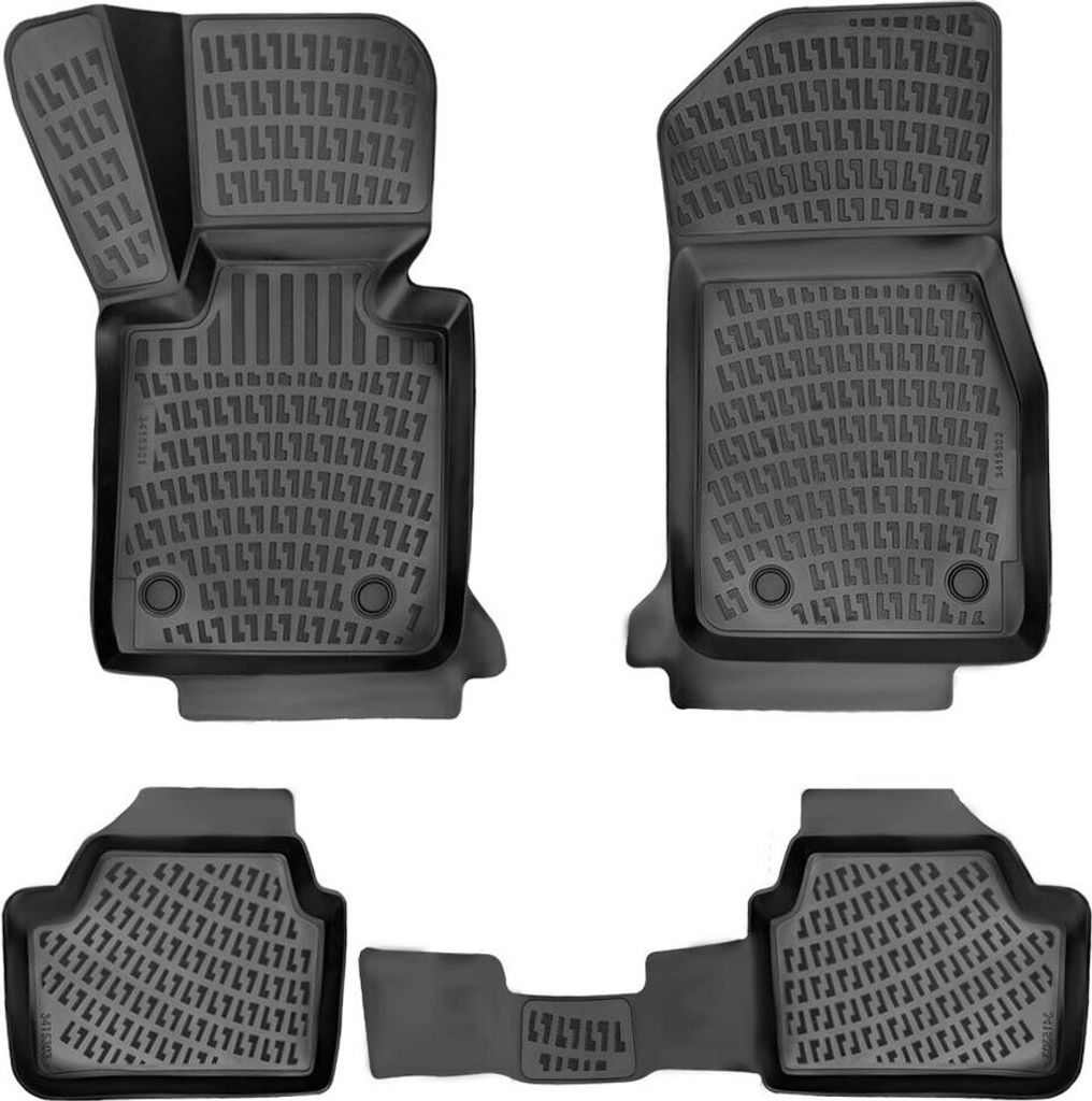 3D Fussmatten passend für BMW 1 (F20) 2011-2019