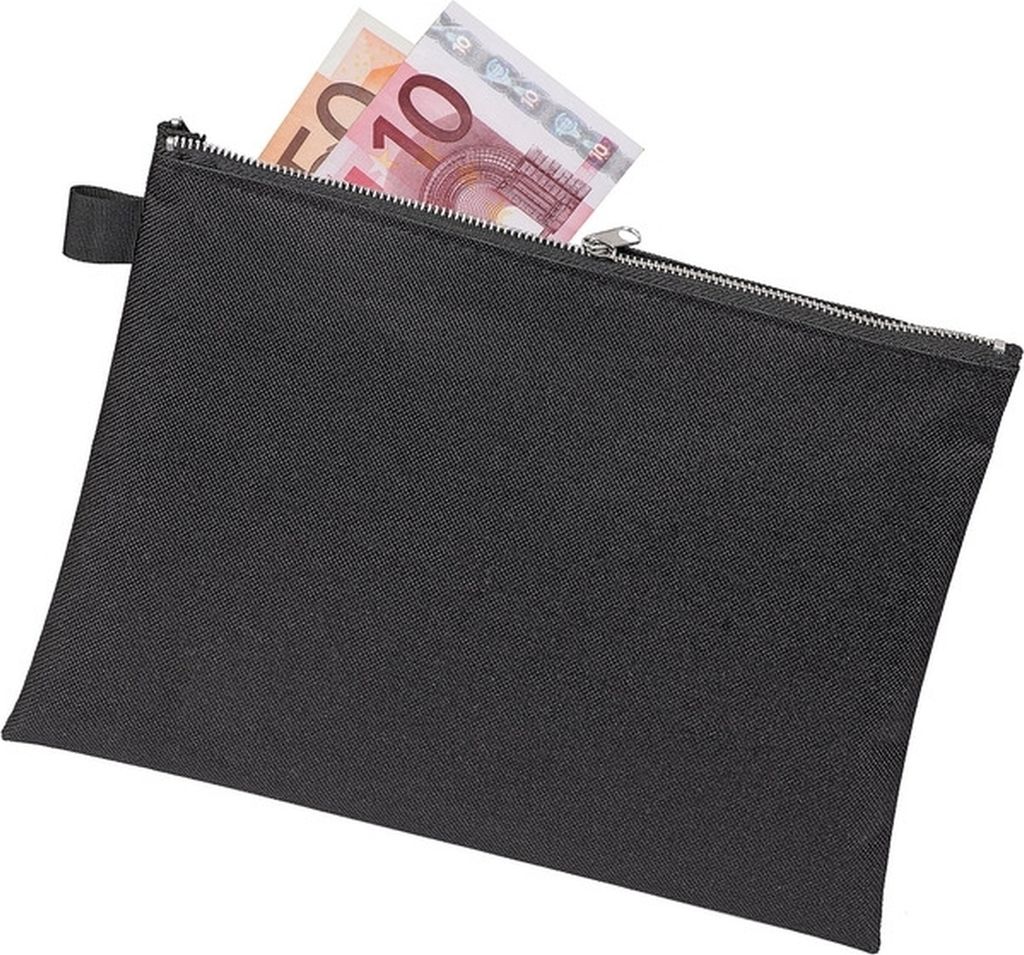 Banktasche/Transporttasche A5 schwarz Packung mit 10 Stück