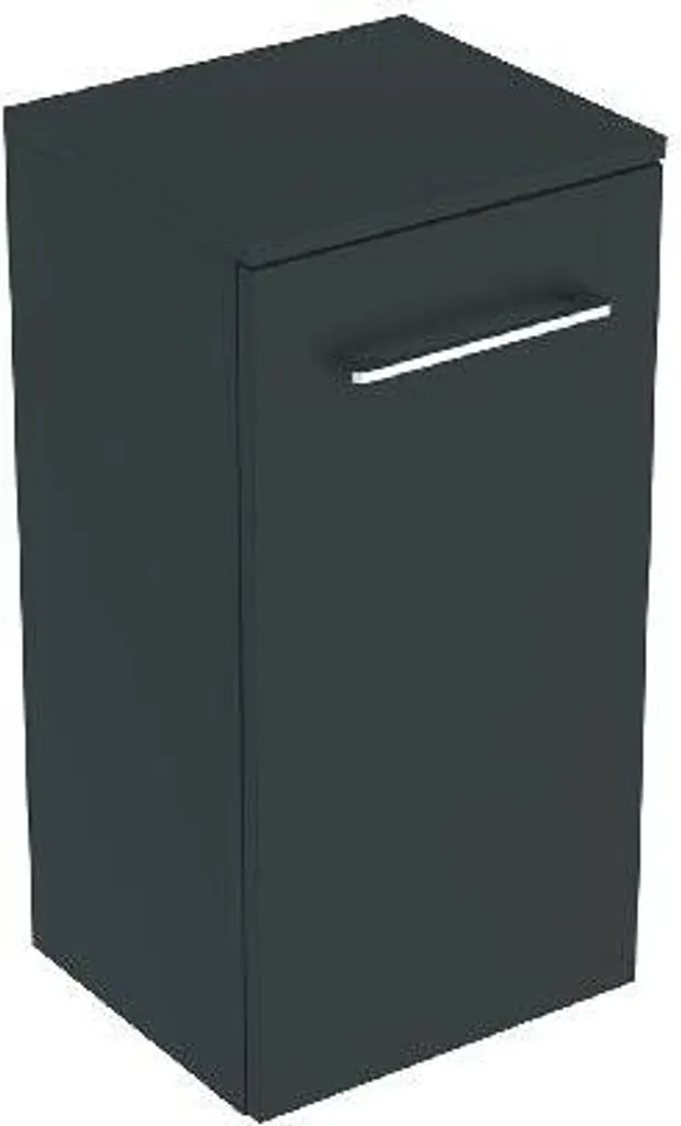 Armoire de toilette Geberit Selnova Square lava mat 1 porte 65 cm