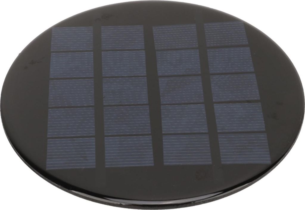 Mini kulatý solární panel 1,1 W 5 V 120 mm dobíjecí 3,7 V Obrázek produktu 