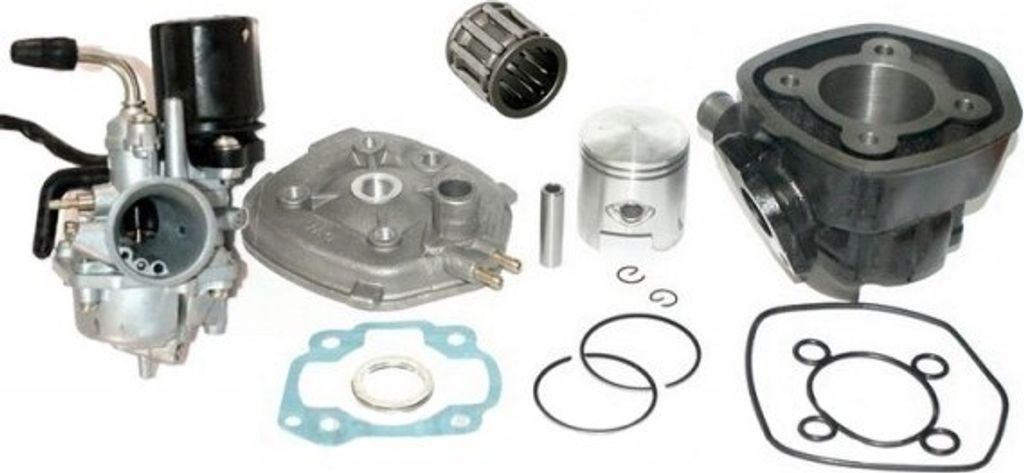 70cc Racing Zylinder KIT Kopf VERGASER Set für Yamaha Jog 50 RR AEROX Zylinderkit Zylinderkit Zylinderkit