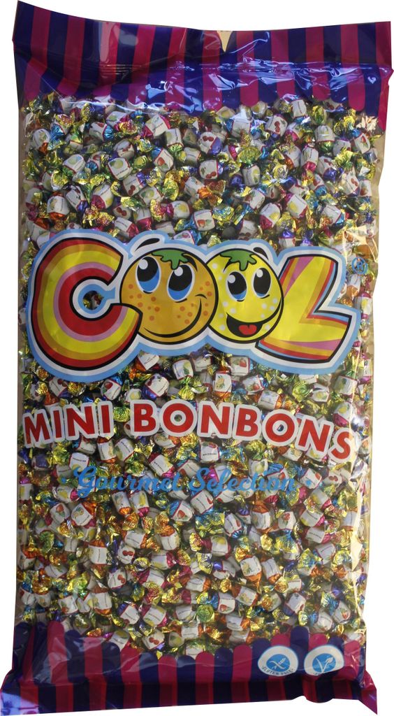 Verpackungsbild Cool Mini Bonbons 4 fach sortiert 3000g