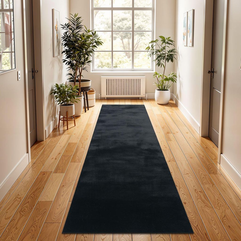 TT Home Wohnzimmer Teppich Hochflor Langflor Kunstfell Produktbild 