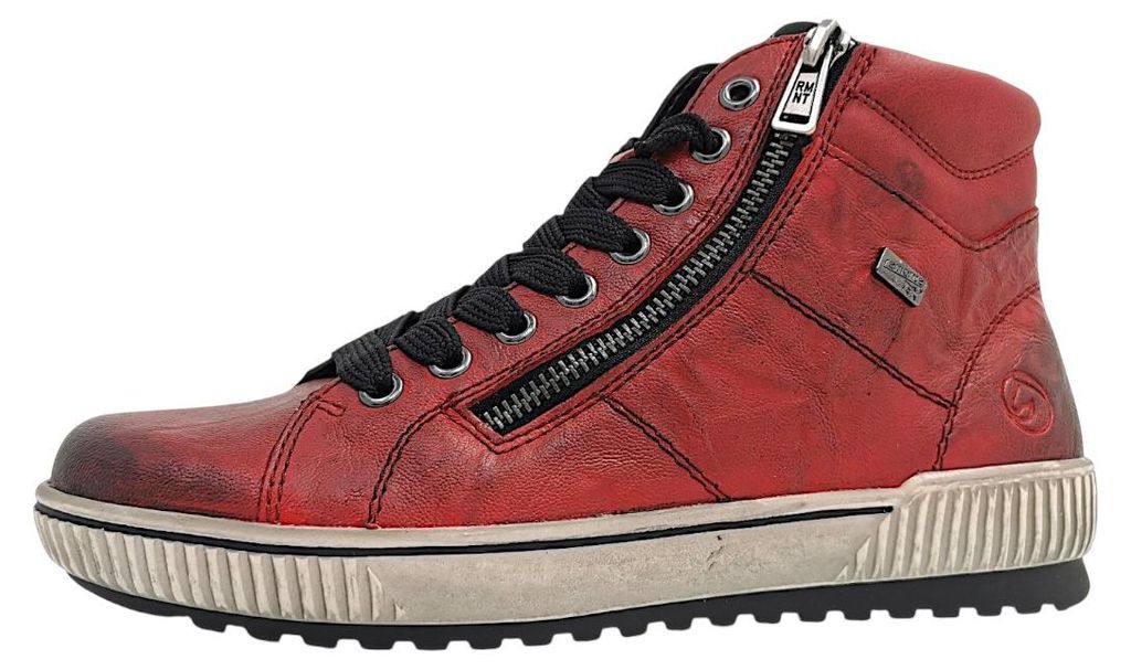 Remonte  Damenschuhe Schnürstiefel Rot Freizeit Productafbeelding 