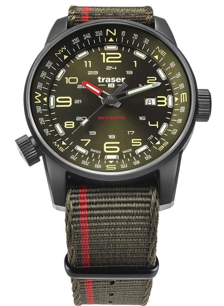 Traser Herrenuhr TS-110456 grün