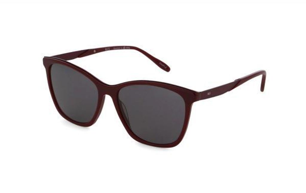Damen Sonnenbrille HS496 Butterfly Rot-Grau Farbverlauf Vollrand Glasbreite 57mm
