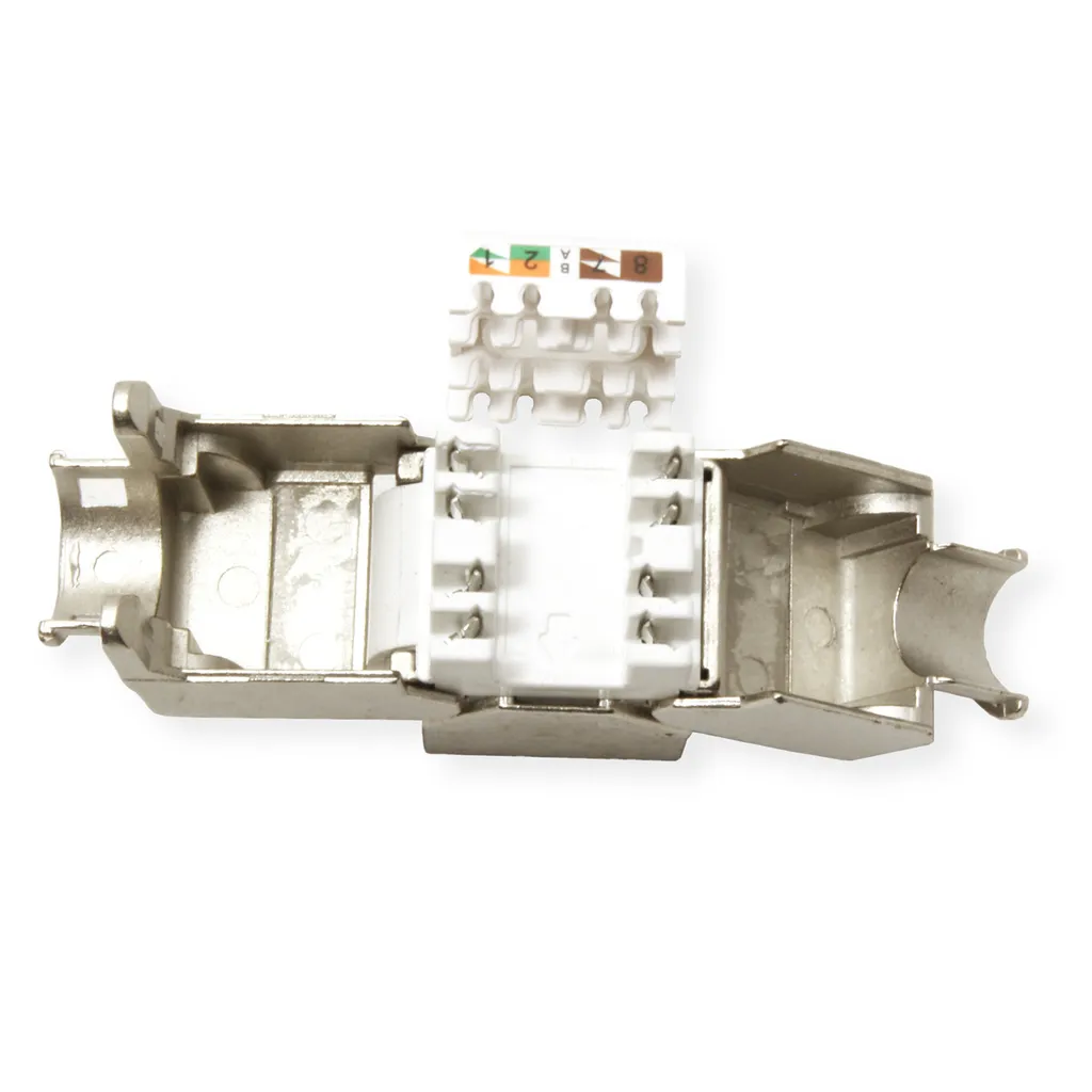 VALUE Keystone Cat6a. STP. Sottile. Senza attrezzi. Sottile - 7