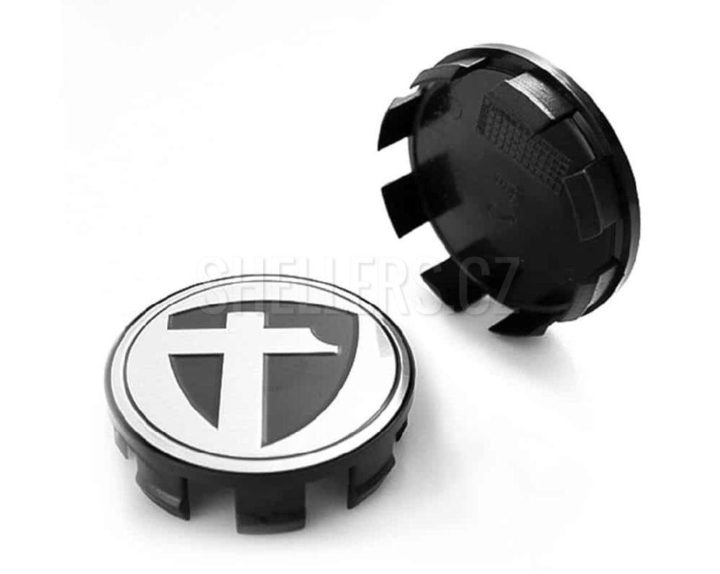 Středová krytka alu kola Ø 69/75 mm, Tomason, černý plast, Obrázek produktu 