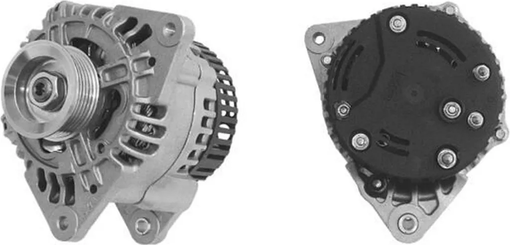 Alternateur MAHLE 100 Ampères avec régulateur 14V et poulie Ø 8,2 mm pro