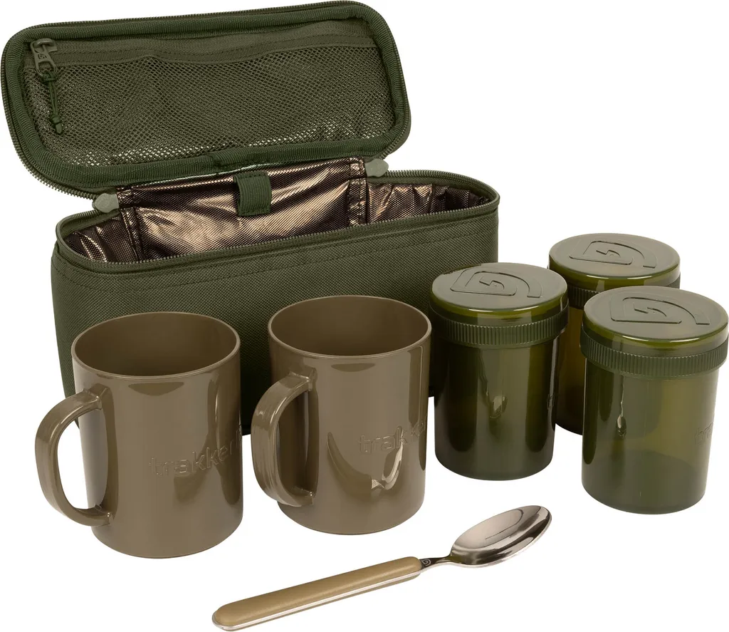 Sacoche de cuisine compacte Trakker NXG Brew Kit pour matériel de pêche