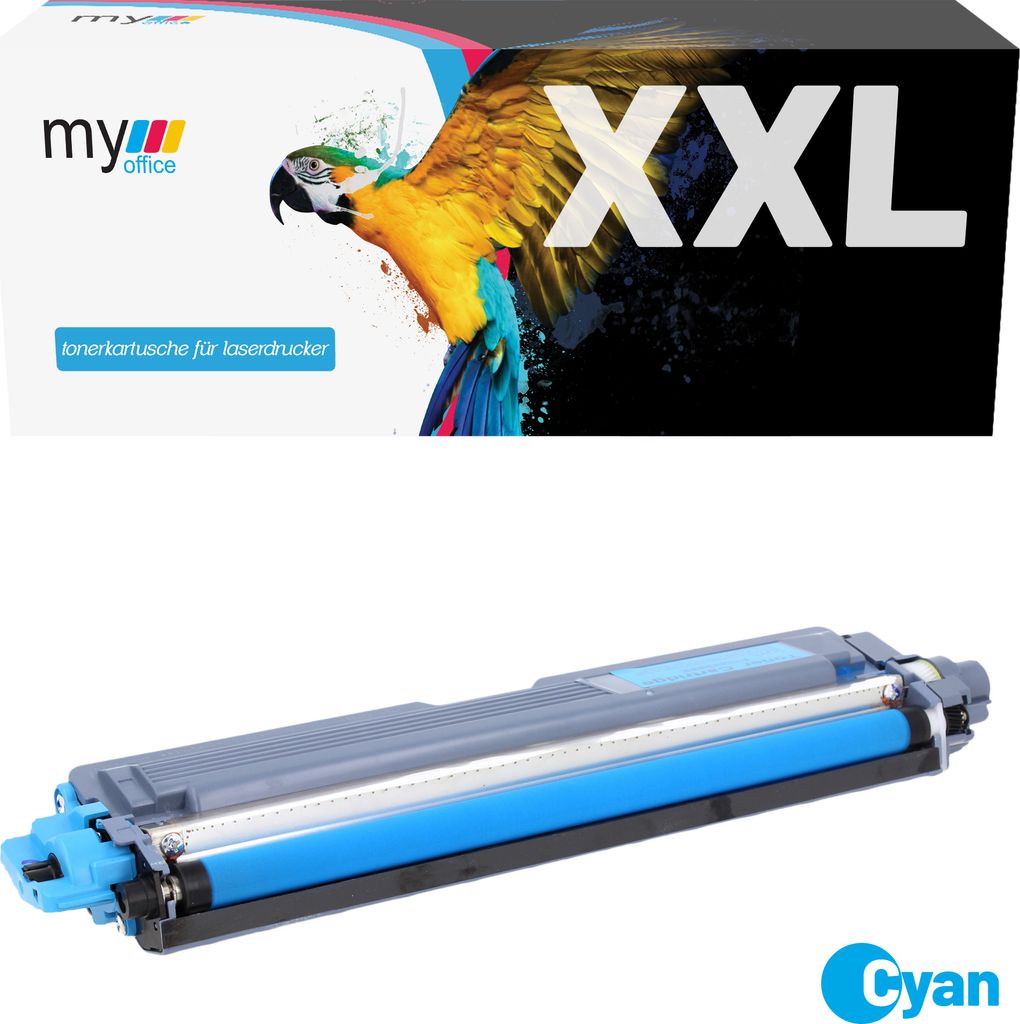 Toner "TN-245" My Office für Brother DCP 9015 CDW MFC-9340CDW HL-3140CW, Cyan