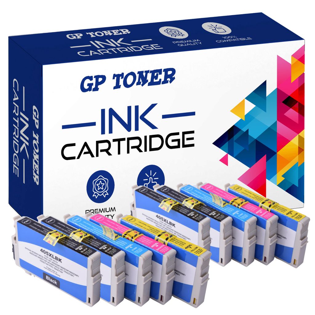10x Tusze do Epson 405 XL WorkForce Pro WF 3820 3825 3830 Zdjęcie produktu 