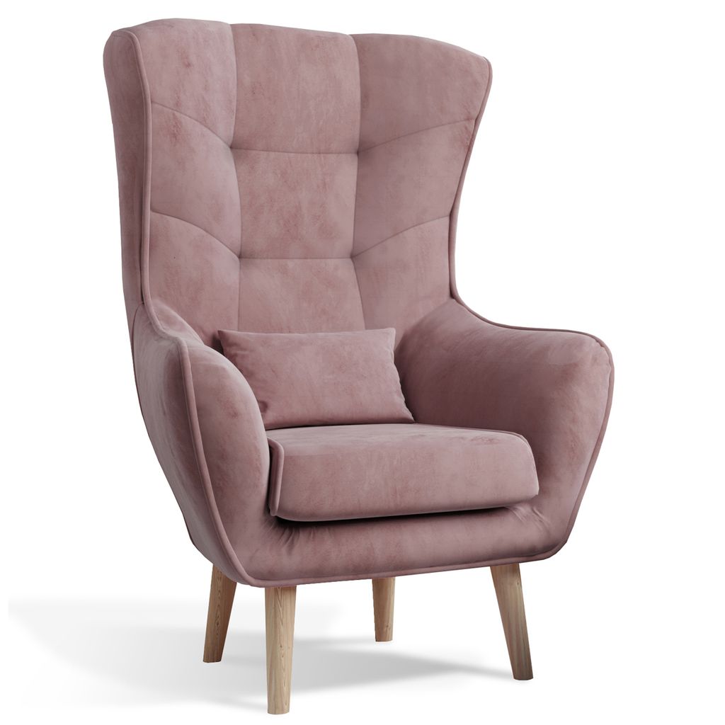 NABBI Sessel Altino 1F - rosa Produktbild 