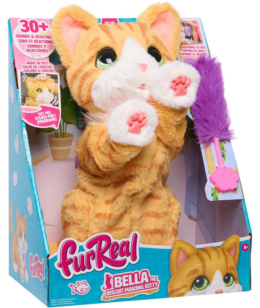 FurReal Bella, le chat qui fait des biscuits - Interactief Image du produit 