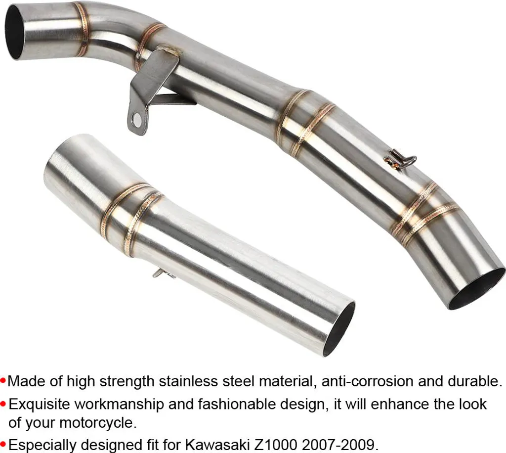Raccord d'échappement Z1000 07-09 : stoppez les fuites de gaz moto - 3