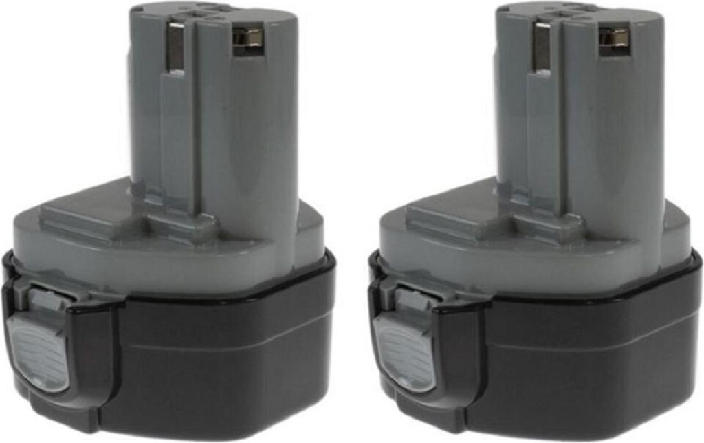 2x Akku für Makita Ni-MH 12V 3300mAh ersetzt 1220, 1222, 1233, 1234, 1235