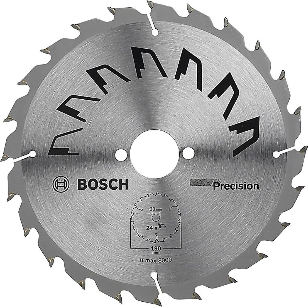 BOSCH HM Kreissägeblatt 190 mm x 30 mm x 24 Zähne für AEG Makita Metabo Ryobi .....