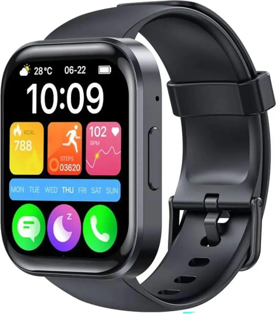 Ne manquez plus aucun appel avec la Smartwatch Oukitel BT103 Noire 1.91