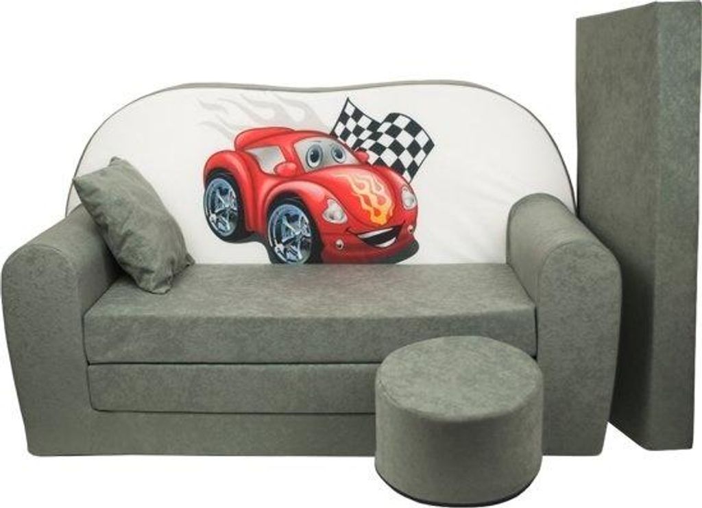 Kinder-Schlafsofa-Set – Gästematratze – Sofa – 170 x 100 x Produktbild 