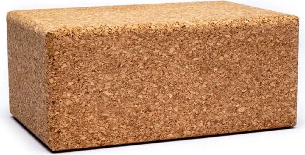 Yogablock Kork rechteckig -- 22.7x15x10 cm