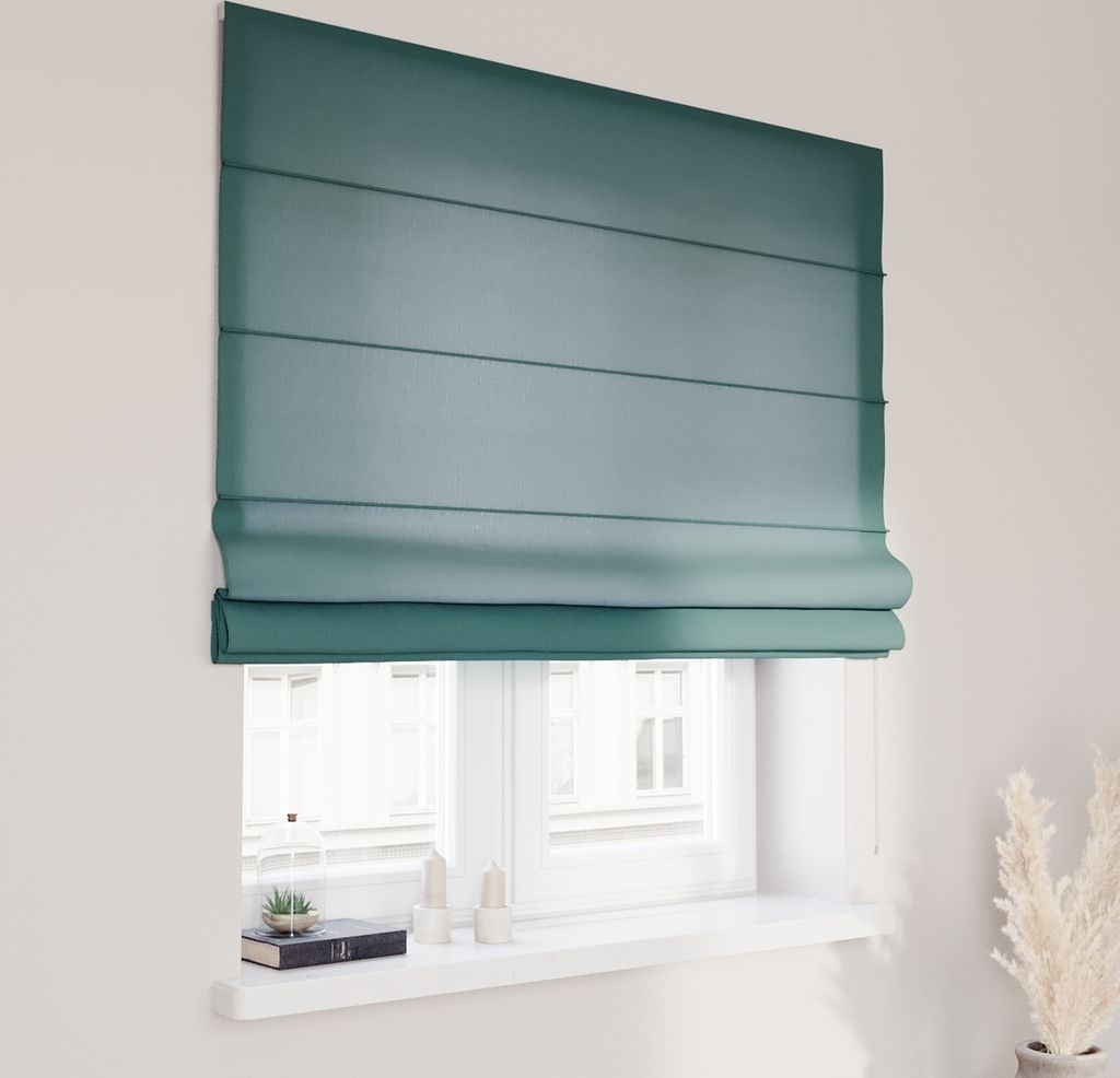 Dekoria Raffrollo Capri, grün, 130 x 170 cm