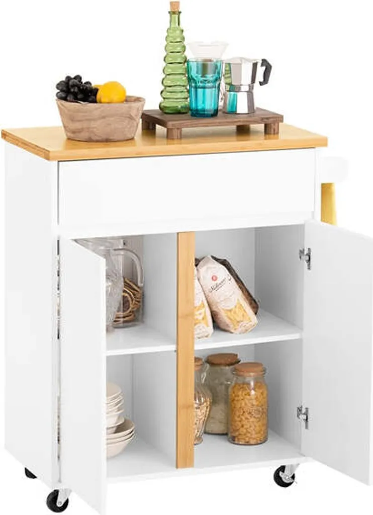 Meuble de Cuisine Mobile pour Ranger et Organiser vos Petits Espaces