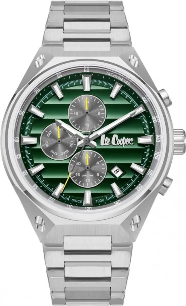 Lee Cooper LC08026.370: L'Orologio Sportivo Verde per l'Uomo Urbano