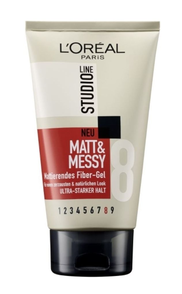 L'Oreal, Paris Studio Line Matt & Messy, Gel coiffant, 150 Image du produit 