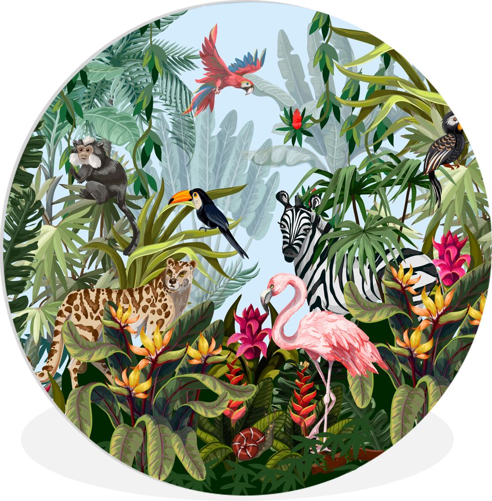 MuchoWow - Schlafzimmer - Bilder - Der Kreis - Kunst für die Wohnung - Plastik - Kunstdruck - Wandbild