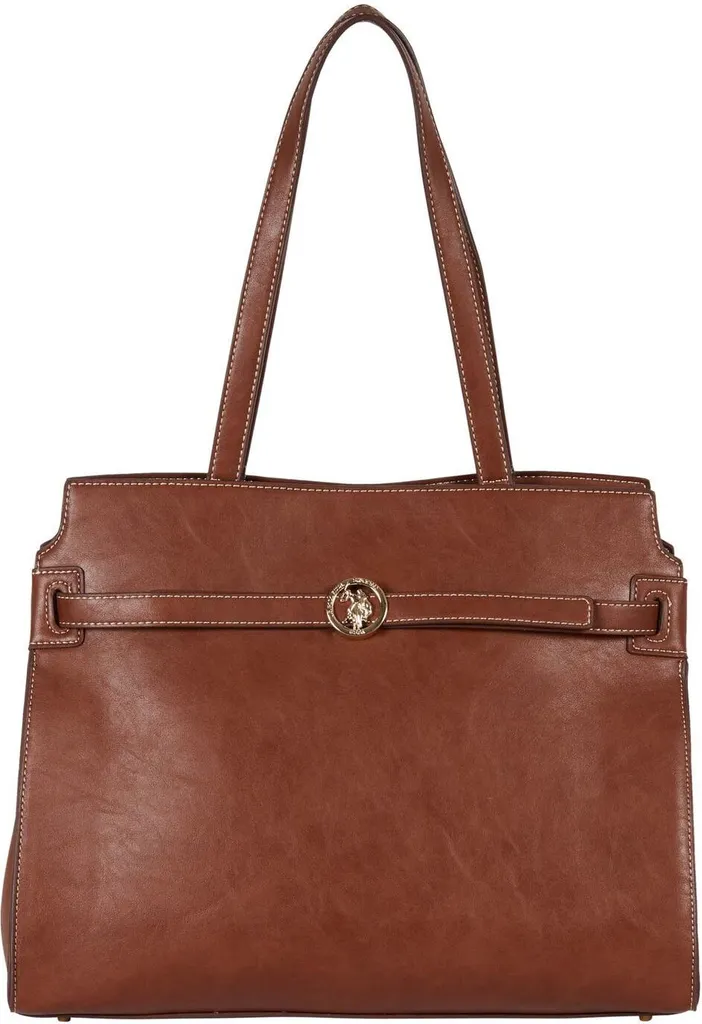 U.S. POLO ASSN. Borsa a Spalla Marrone Argentario - Must-Have Stagionale