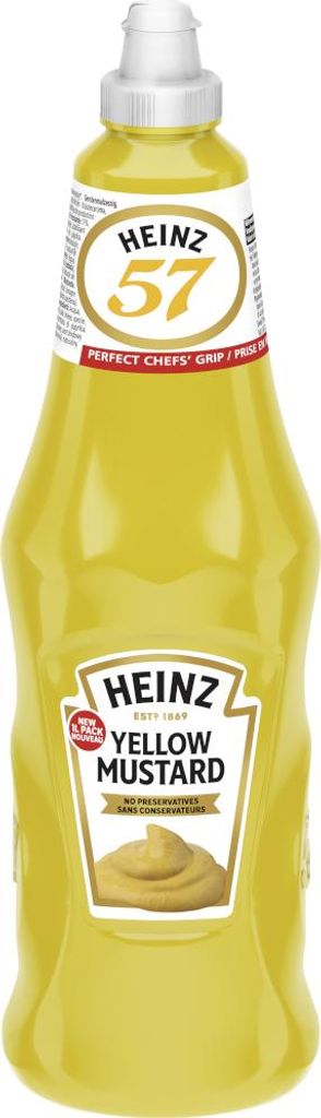 Heinz Mild Yellow Mustard Hořčice s jemnou pikantní chutí Obrázek produktu 