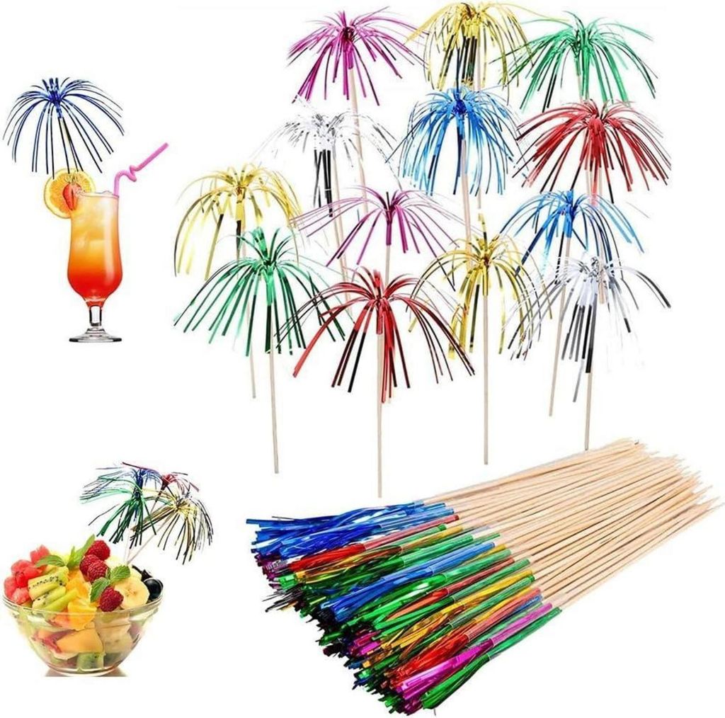 Cocktail Deko Party Dekoration 100 Stücke Cocktail Produktbild 