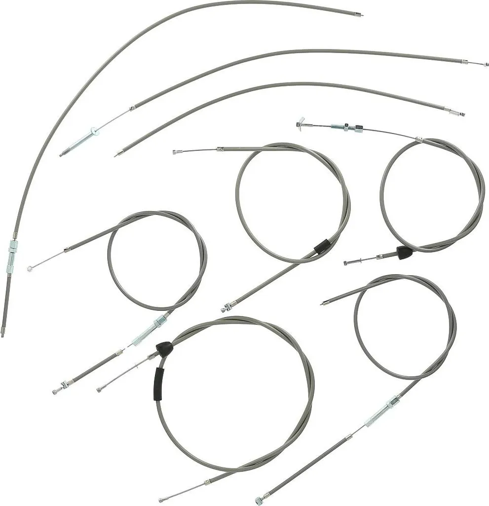 Kit Câble Bowden Simson KR51/1 - Réparez votre Frein et Vitesse 8 Pièces