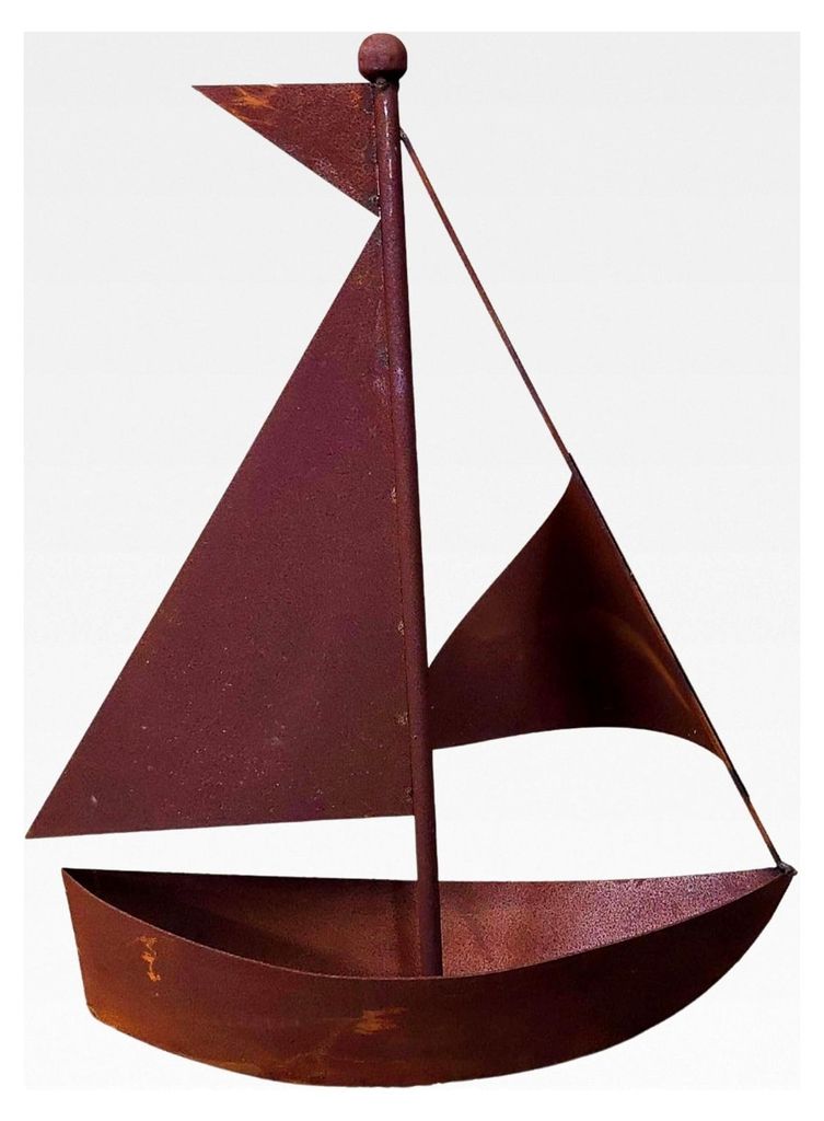 Deko - Schiff in Rostoptik zum Bepflanzen - Maritime Dekoration