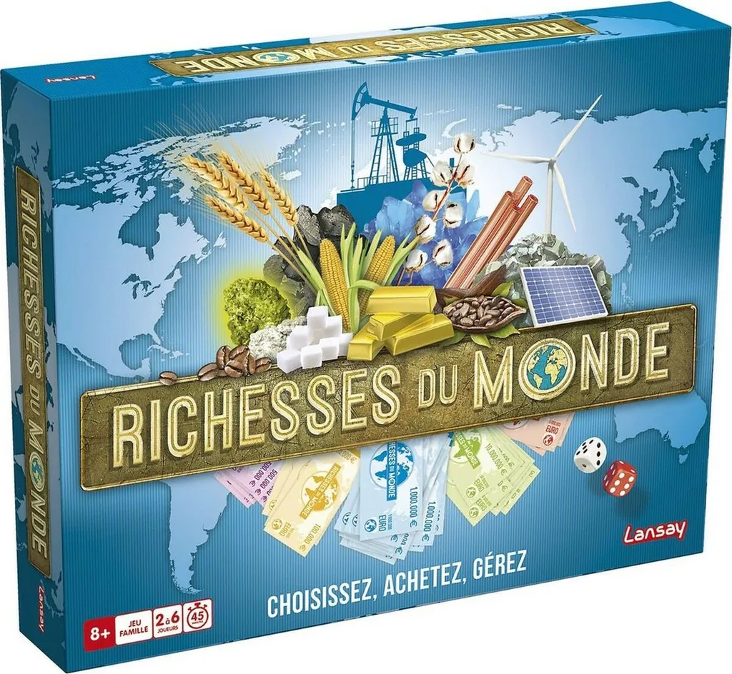Riches Of The World Jeu Lansay Edition Luxe - Gestion de fortune et bourse
