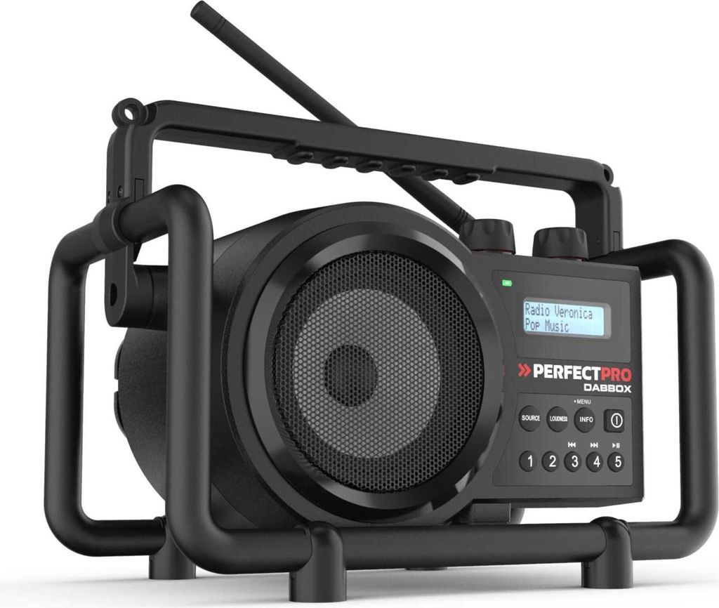 PerfectPro DABBOX Baustellenradio Produktbild 