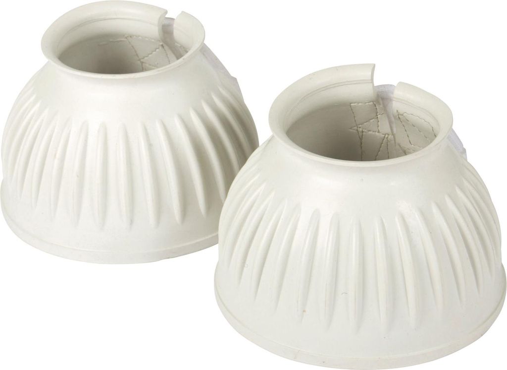 CATAGO Hufglocken GUMMI, 2 Stück - weiß - XL